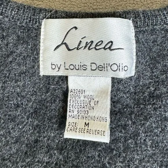 Linea by Louis Dell’Olio  100% wool sweater Size M - Picture 3 of 16